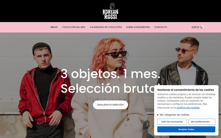 Screenshot of korearossi.com