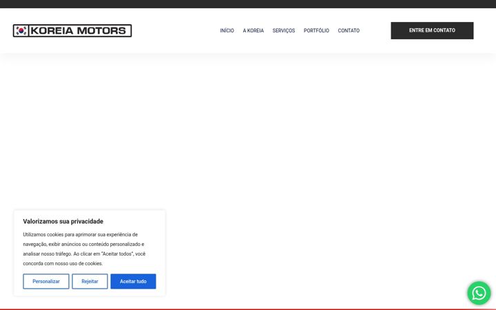 Screenshot of koreiamotors.com.br
