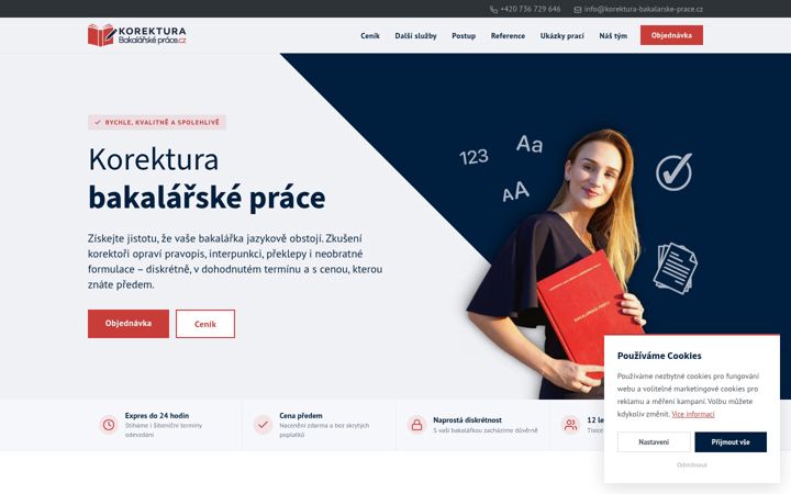 Screenshot of korektura-bakalarske-prace.cz