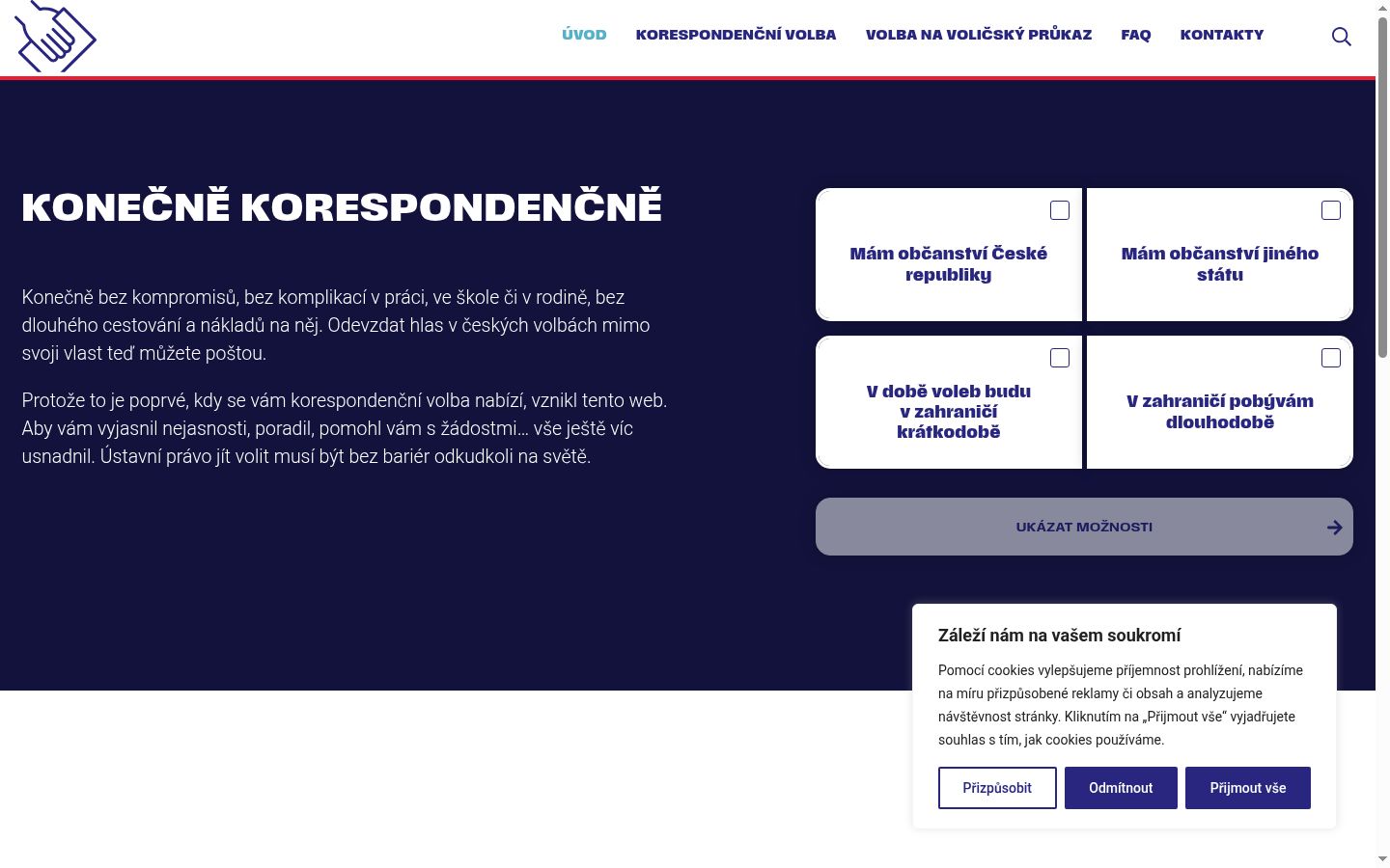 Captură de ecran a bannerului de consimțământ afișat înainte de orice interacțiune