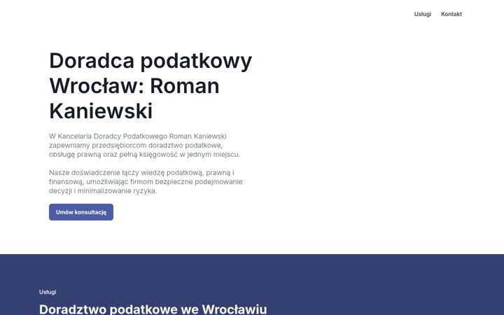Screenshot of korf.pl