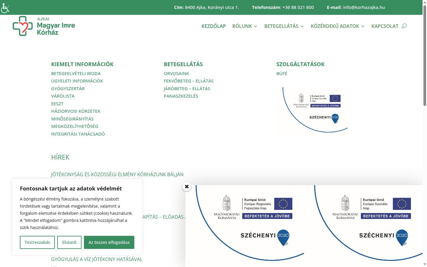 Screenshot tal-banner tal-kunsens muri qabel kwalunkwe interazzjoni