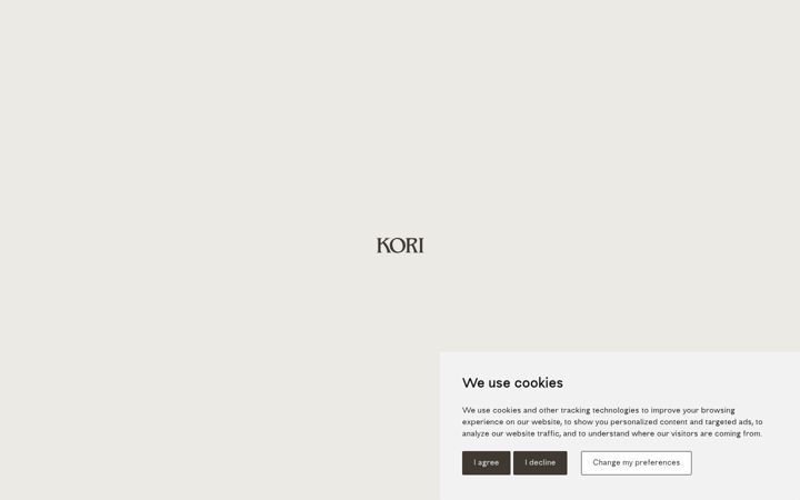 Screenshot of kori.gr
