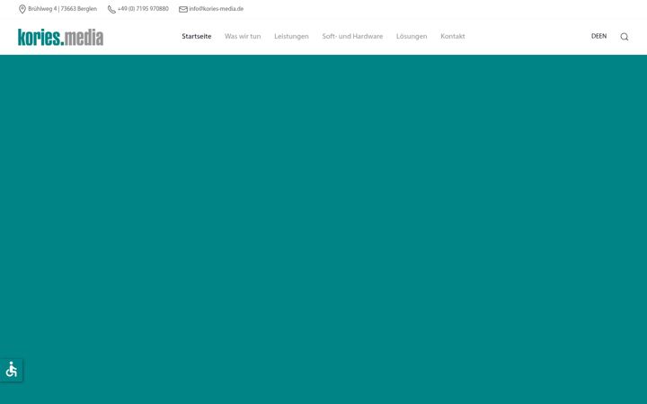 Screenshot of kories-media.de