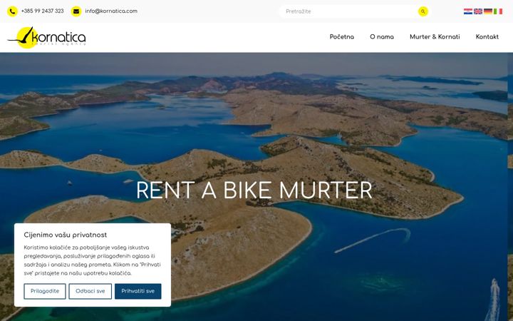 Screenshot of kornatica.com