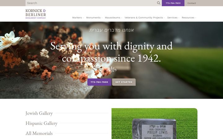 Screenshot of kornickandberliner.com