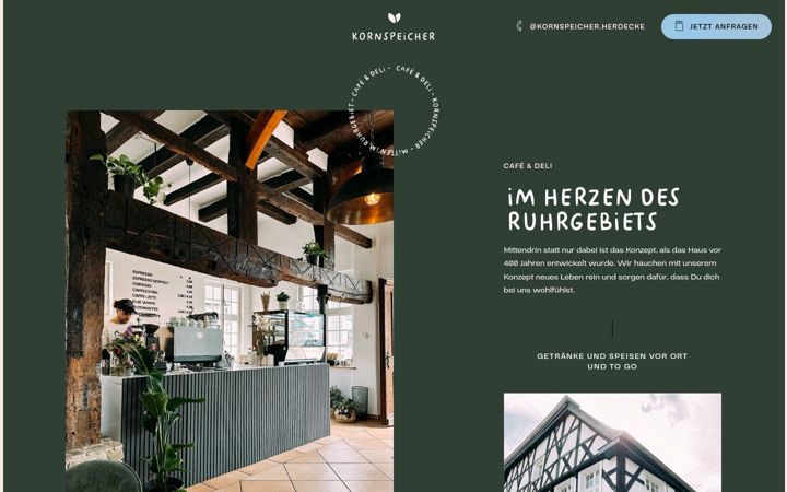 Screenshot of kornspeicher-herdecke.de