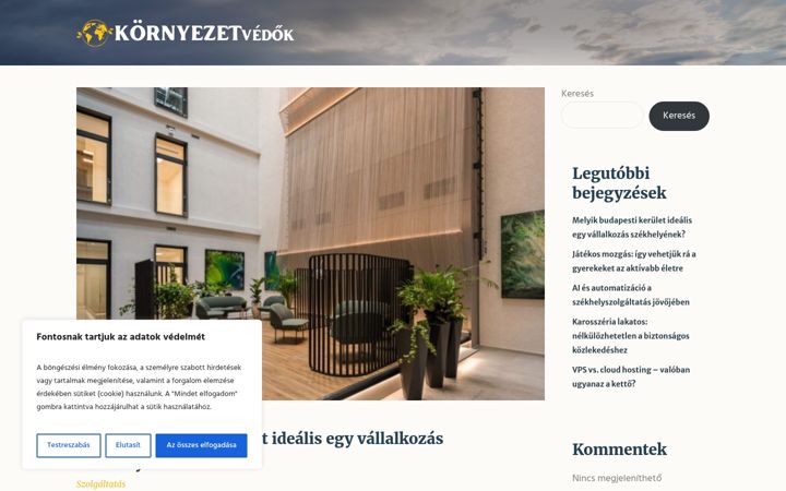 Screenshot of kornyezetvedok.hu