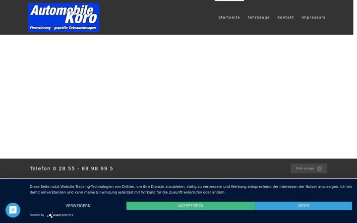 Screenshot of koro-voerde.de
