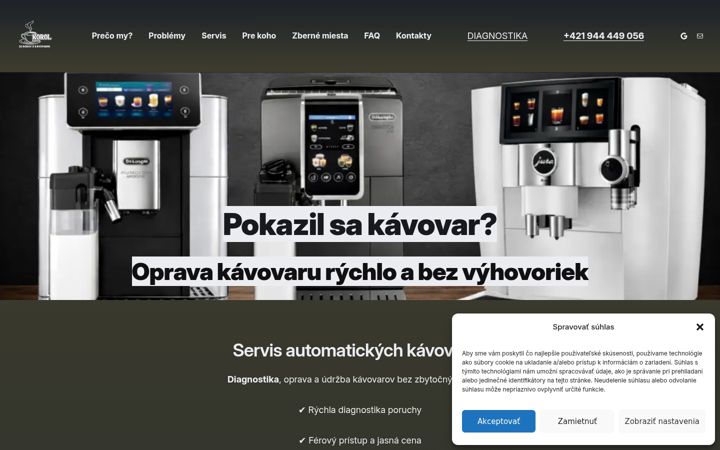 Screenshot of korolservis.sk