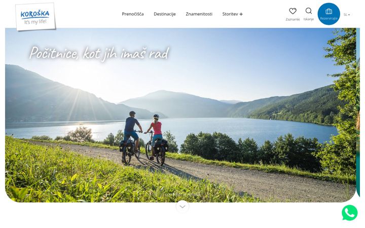 Screenshot of koroska.info