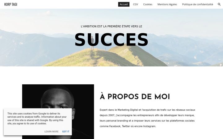 Screenshot of korpitup.com