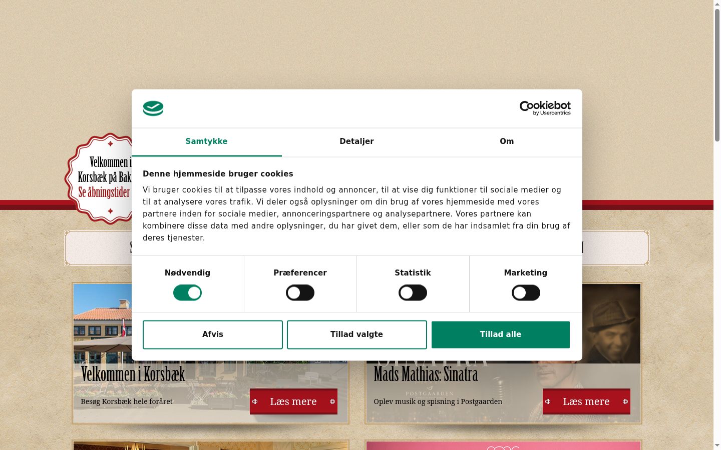 Screenshot tal-banner tal-kunsens muri qabel kwalunkwe interazzjoni