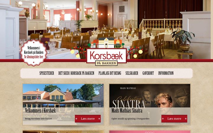 Screenshot of korsbaek-bakken.dk