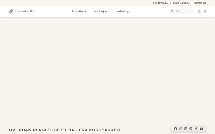 Screenshot von korsbakken.no