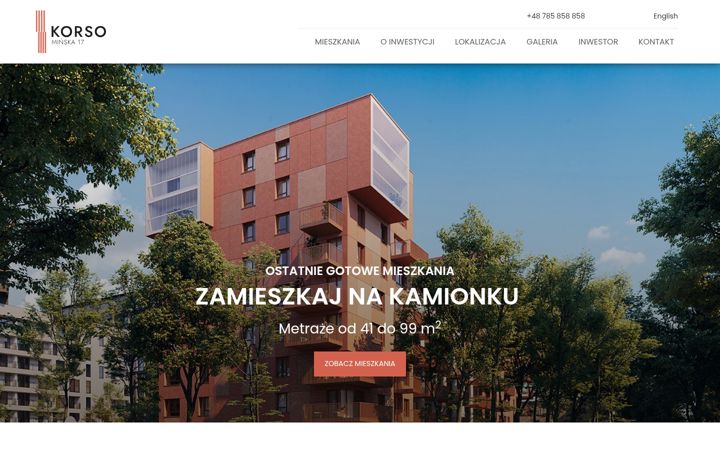 Screenshot of korso-minska17.pl