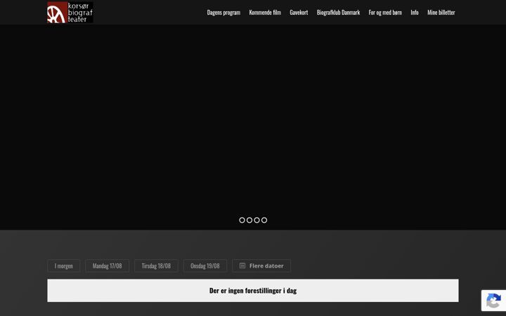 Screenshot of korsoer-bio.dk