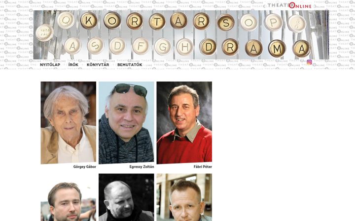 Screenshot of kortarsdrama.hu