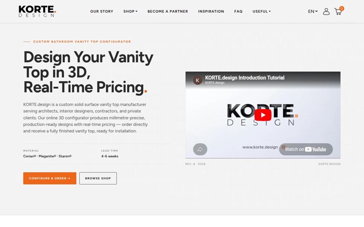 Screenshot of korte.design