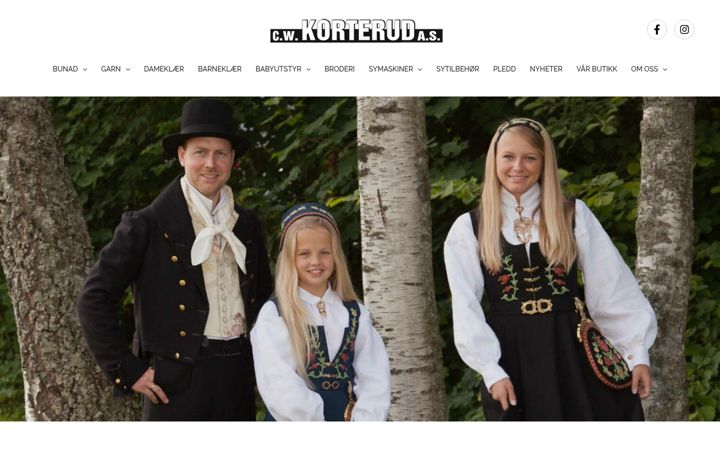 Screenshot of korterud.no