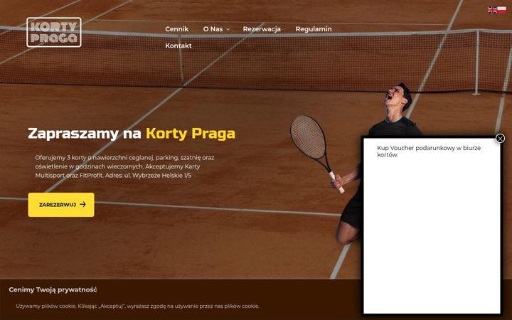 Screenshot of kortypraga.pl