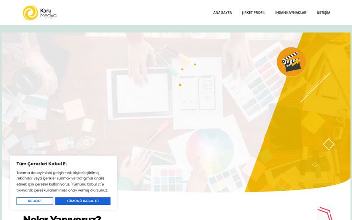 Screenshot of korumedya.com
