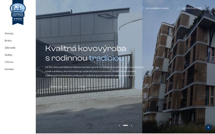 Screenshot of korveta.sk