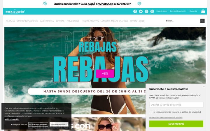 Screenshot of kosailusion.com
