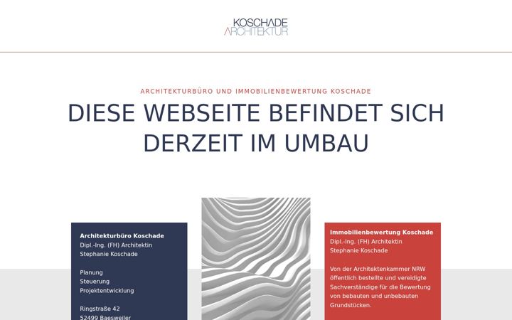 Screenshot του koschade-immobilienbewertung.de