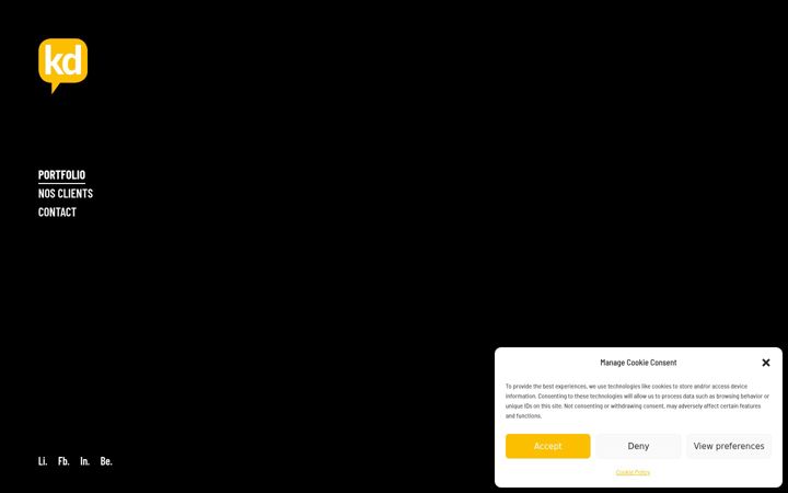 Screenshot of kosdesign.ch