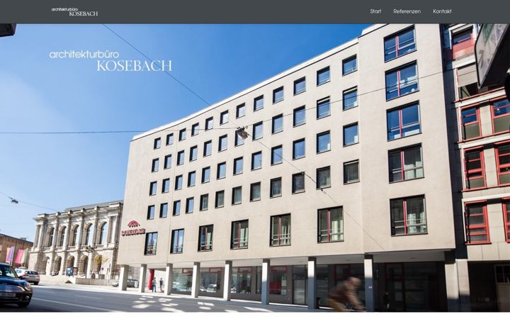 Screenshot of kosebach.com