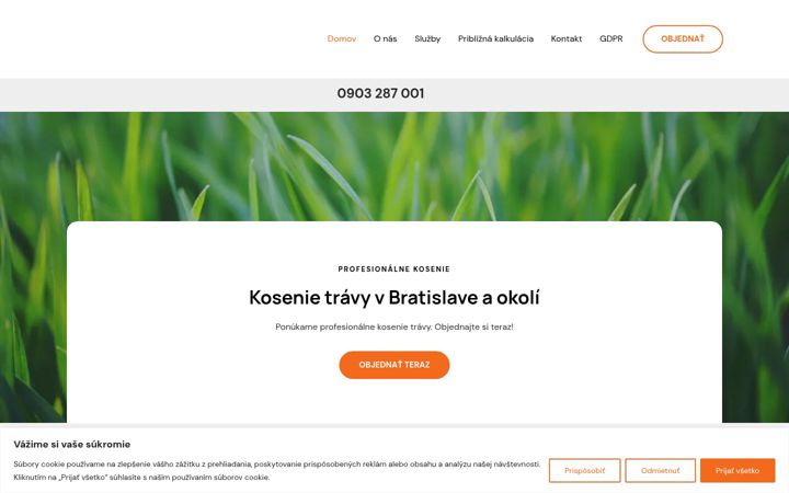 Screenshot of kosenie-bratislava.sk