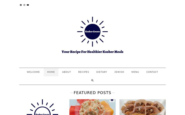 Screenshot of koshercreate.com