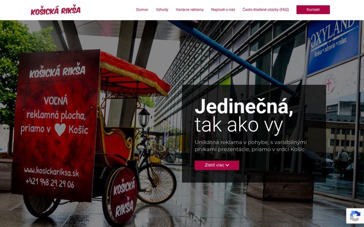 Screenshot of kosickariksa.sk
