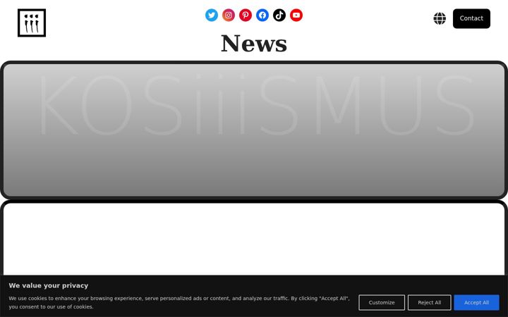 Screenshot του kosiiismus.com