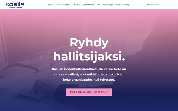 Screenshot di kosila.fi