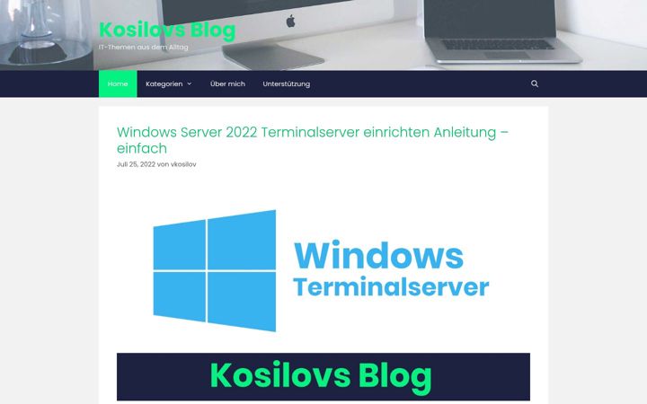 Screenshot of kosilov.de