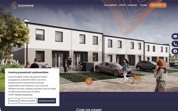 Screenshot of kosimmo.pl