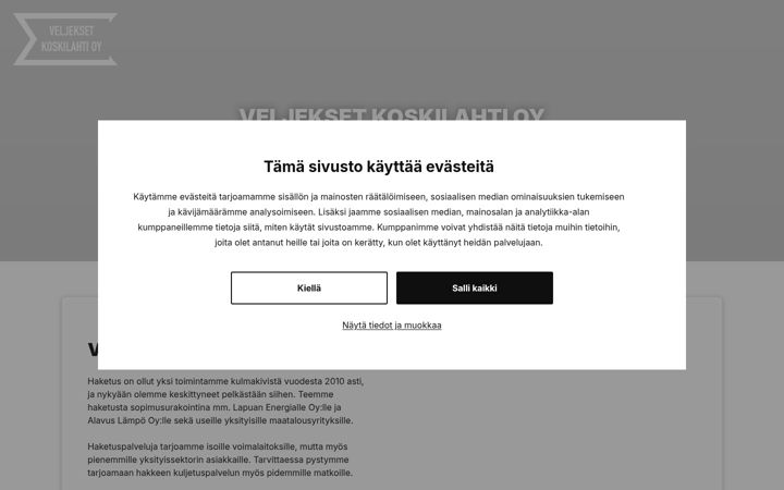 Screenshot of koskilahti.com