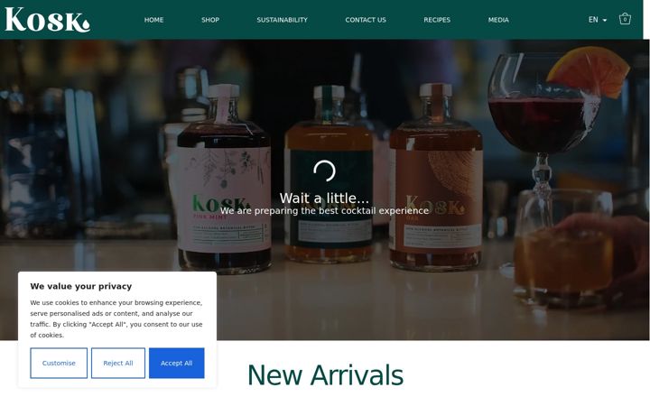 Screenshot of kosknatural.com