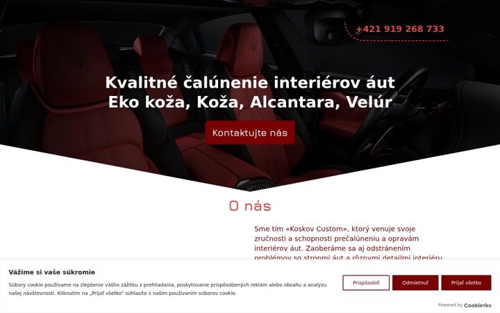 Screenshot of koskov.sk