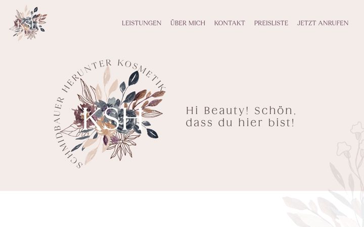 Screenshot of kosmetik-ksh.at