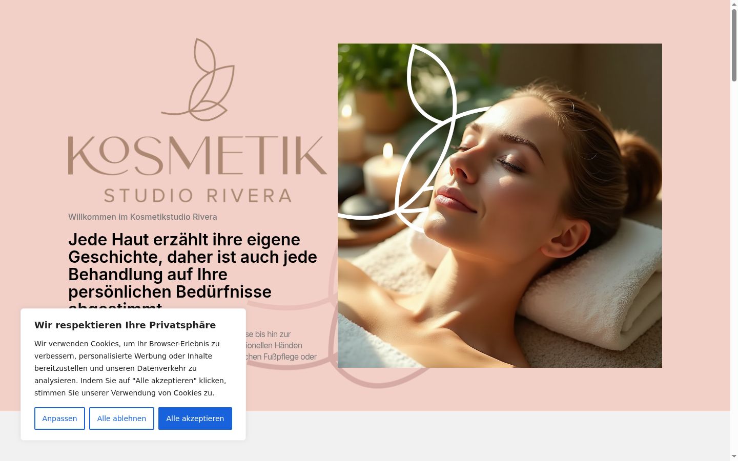 Screenshot tal-banner tal-kunsens muri qabel kwalunkwe interazzjoni