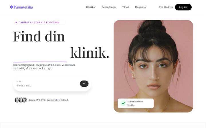 Screenshot of kosmetika.dk