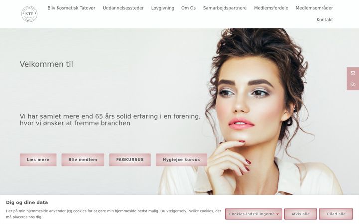 Screenshot of kosmetisktatovoer.dk