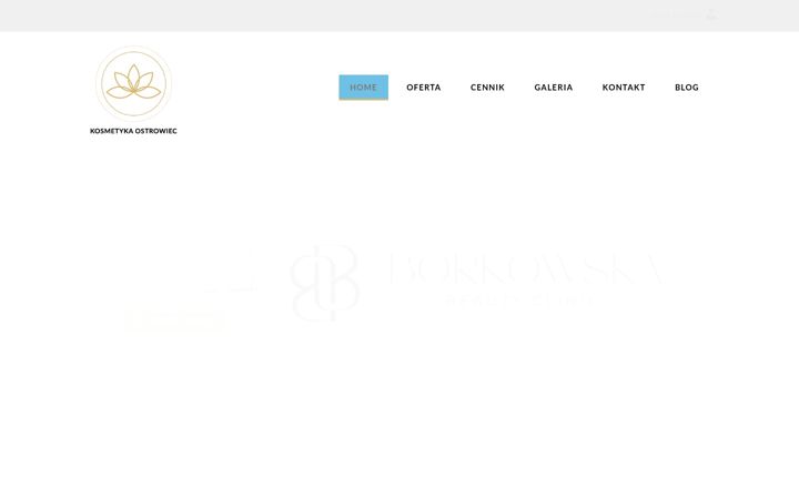 Screenshot of kosmetyczkaostrowiec.pl