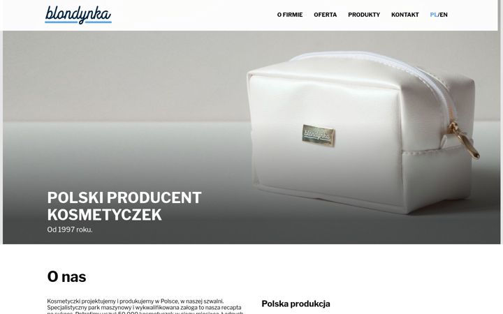 Screenshot of kosmetyczki.com.pl