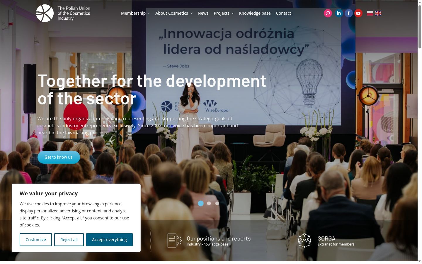 Snímek obrazovky baneru souhlasu zobrazeného před jakoukoli interakcí