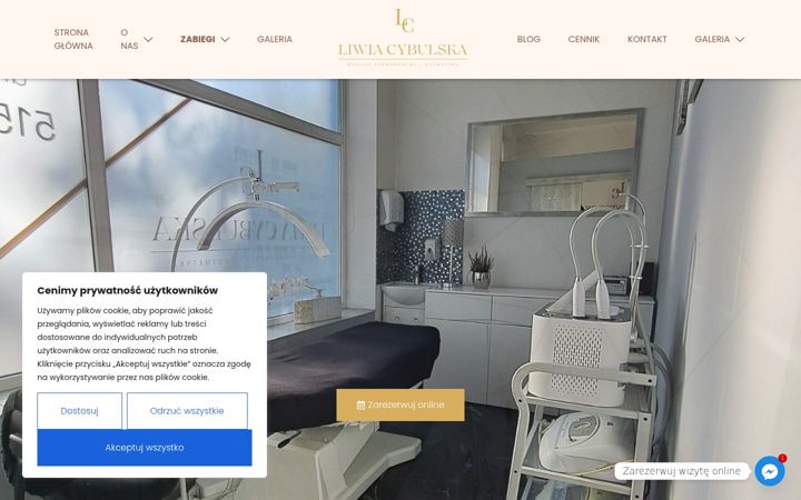 Screenshot of kosmetyka-livia.pl
