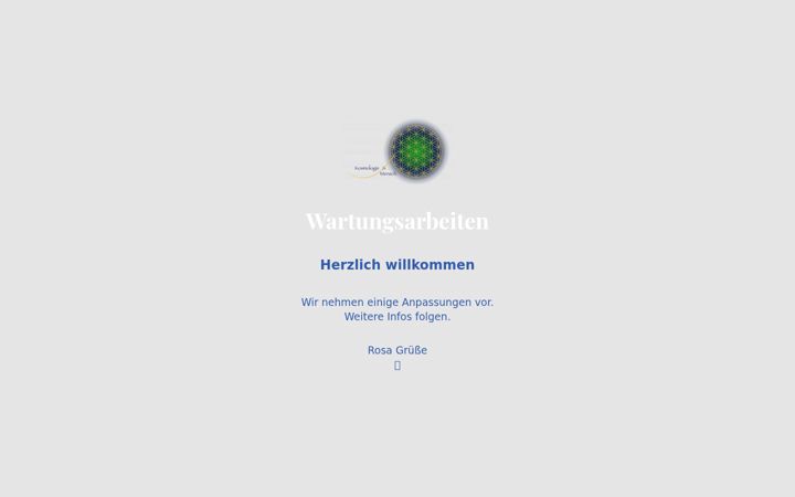 Screenshot of kosmologie-und-mensch.com